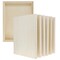 6 Pack Unfinished Wood Canvas Boards for Painting, Blank Deep Cradle 9x12 Panels for Art Projects (0.85 In Thick)